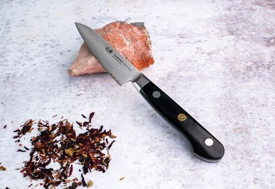 Овощной нож Suncraft Senzo Professional MP-01, SG2 33 слоя, 90 мм, Япония