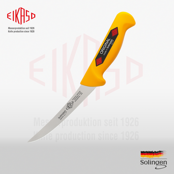 Paring knife, bent, flexible 13 cm Eikaso Solingen BUTCHER KNIVES 1021310-312