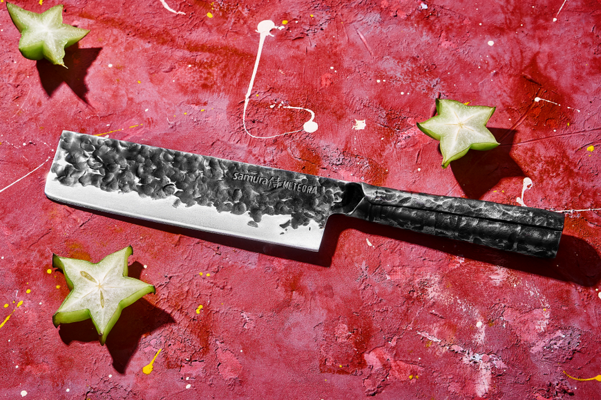 Nakiri knife Samura Meteora SMT-0043, VG-10, 173 mm, China