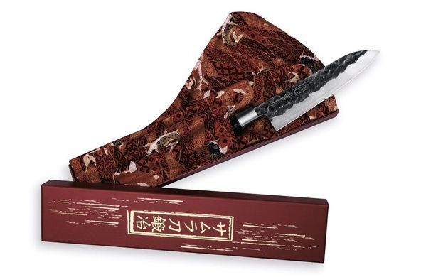 Универсальный нож Samura Blacksmith SBL-0023, AUS-8, 162 мм, Китай