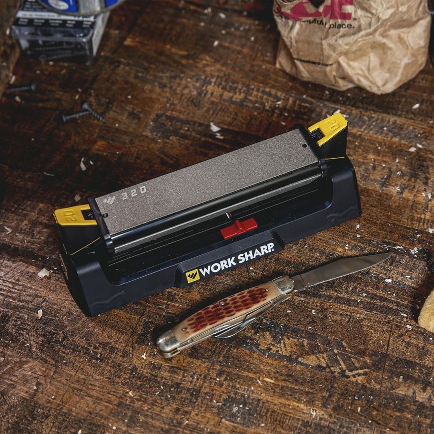 Work Sharp Manual Sharpener Benchstone Sharpener WSBCHBSS-I