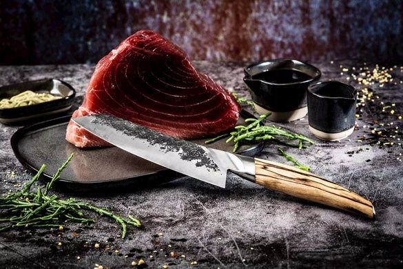 Нож сантоку Style de Vie Forged Katai KatSant18cm, VG-10, 180 мм, Нидерланды