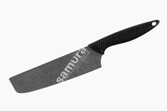 Nakiri knife Samura Golf Stonewash SG-0043B, AUS-8, 167 mm, China