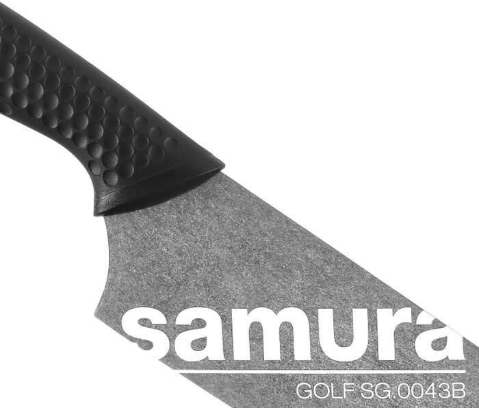 Nakiri knife Samura Golf Stonewash SG-0043B, AUS-8, 167 mm, China