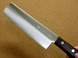 Japanese kitchen knife Nakiri 165 mm, AUS 8 3 layers, Kanetsugu Miyabi Isshin 2007, Japan