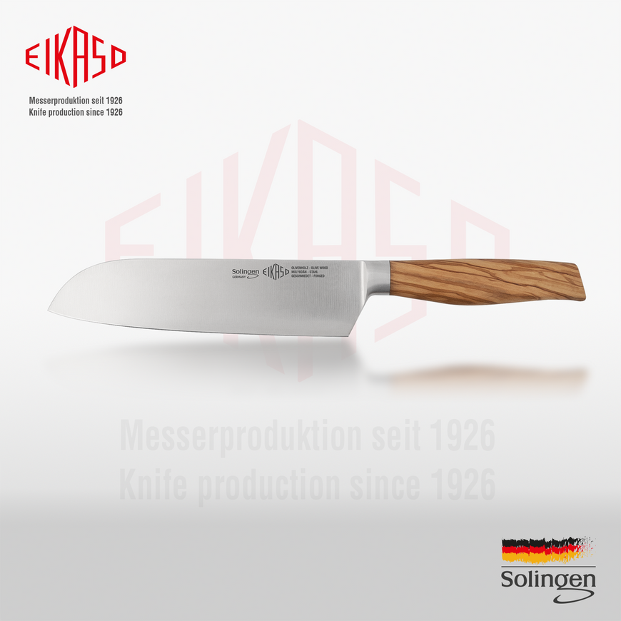 Ніж сантоку, жорсткий 16 см Eikaso Solingen G-Line Forged 6401630-110