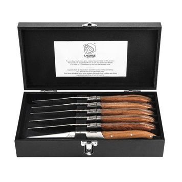 Set of 6 steak knives Style de Vie Luxury Line (LuxSteakRose)
