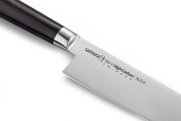Ніж сокирка Samura Mo-V SM-0043, AUS-8, 167 мм, Китай