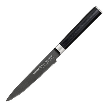 Ніж для томатів Samura Mo-V Stonewash SM-0071B, AUS-8, 120 мм, Китай