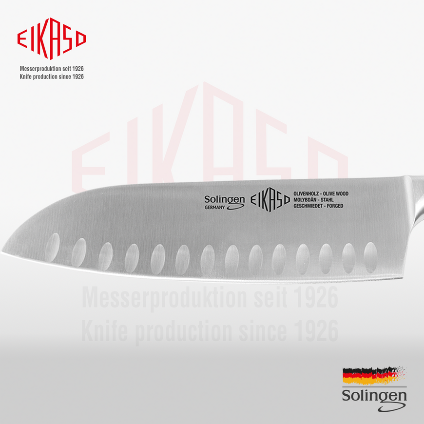 Ніж сантоку, жорсткий 16 см Eikaso Solingen G-Line Forged 6401631-110