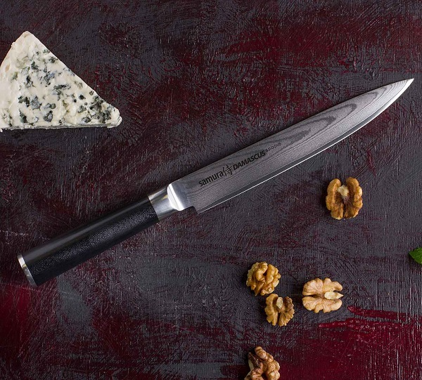 Slicing knife Samura Damascus SD-0045, AUS-10 67 layers, 230 mm, China