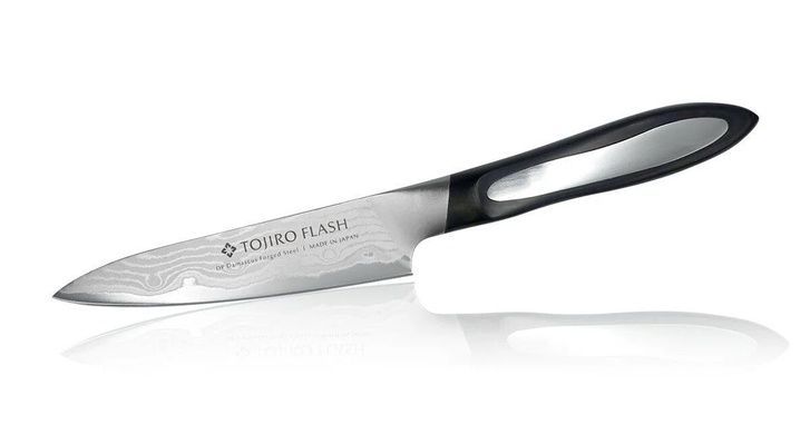 Овощной нож Tojiro Flash FF-PA100, VG-10 63 слоя, 100 мм, Япония