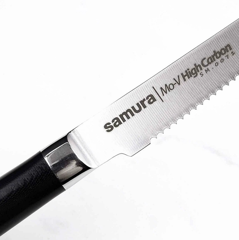 Овощной нож Samura Mo-V SM-0071, AUS-8, 120 мм, Китай