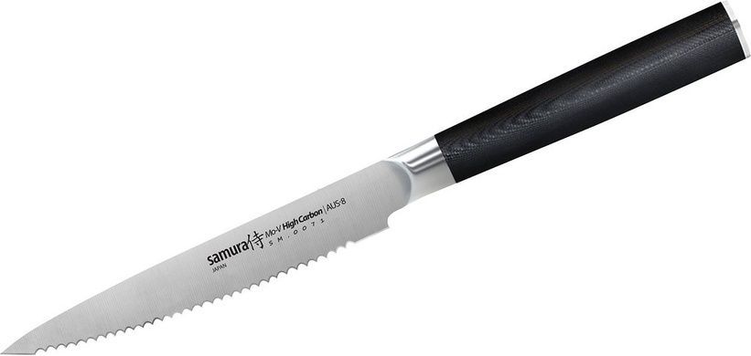 Овощной нож Samura Mo-V SM-0071, AUS-8, 120 мм, Китай