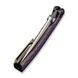 Нож складной туристический Weknife Dracarys, (9.1 см) B&ouml;hler M390 / титан 6AL4V фиолетовый/золотой WE25061B-2