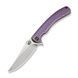 Нож складной туристический Weknife Dracarys, (9.1 см) B&ouml;hler M390 / титан 6AL4V фиолетовый/золотой WE25061B-2