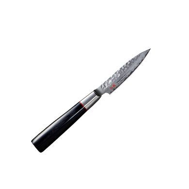 Овощной нож Suncraft Senzo Classic SZ-01, VG-10 33 слоя, 80 мм, Япония