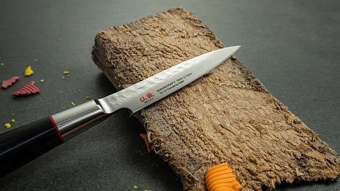Utility knife Suncraft Senzo Classic SZ-02, VG-10 33 layers, 120 mm, Japan