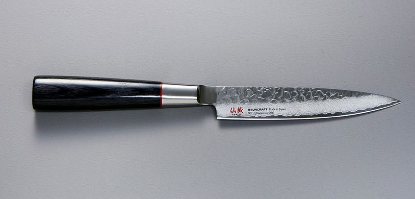 Utility knife Suncraft Senzo Classic SZ-02, VG-10 33 layers, 120 mm, Japan