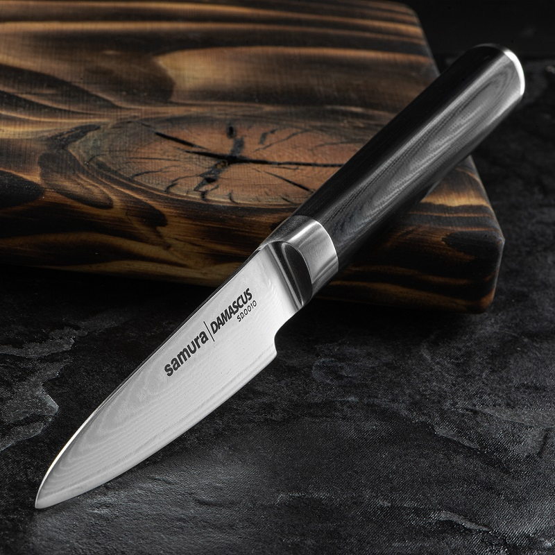 Paring knife Samura Damascus SD-0010, 90 mm, China