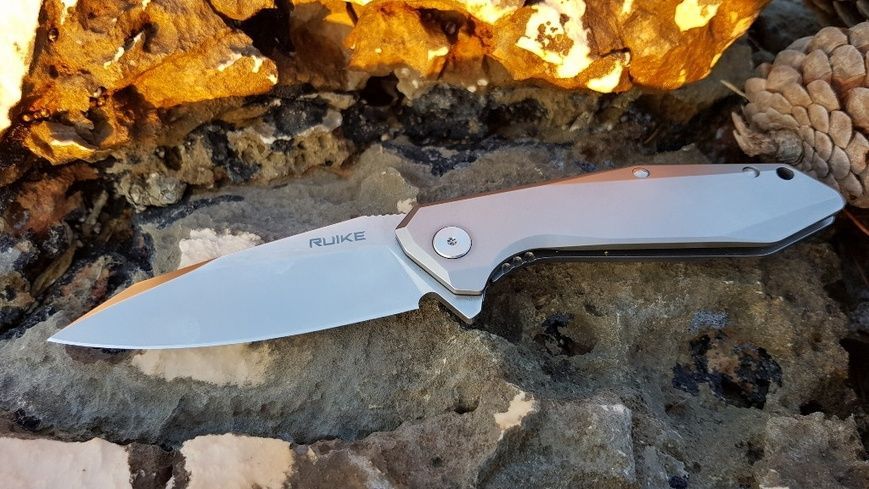 Нож складной Ruike P135-SF, (92 мм) Sandvik 14C28N / steel 420