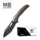 Ніж складаний туристичний WE Knife Ignio Mystery Box, (8.4 см) CPM 20CV / титан 6AL4V бронзовий WE22042B-2 MB