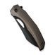 Ніж складаний туристичний WE Knife Ignio Mystery Box, (8.4 см) CPM 20CV / титан 6AL4V бронзовий WE22042B-2 MB