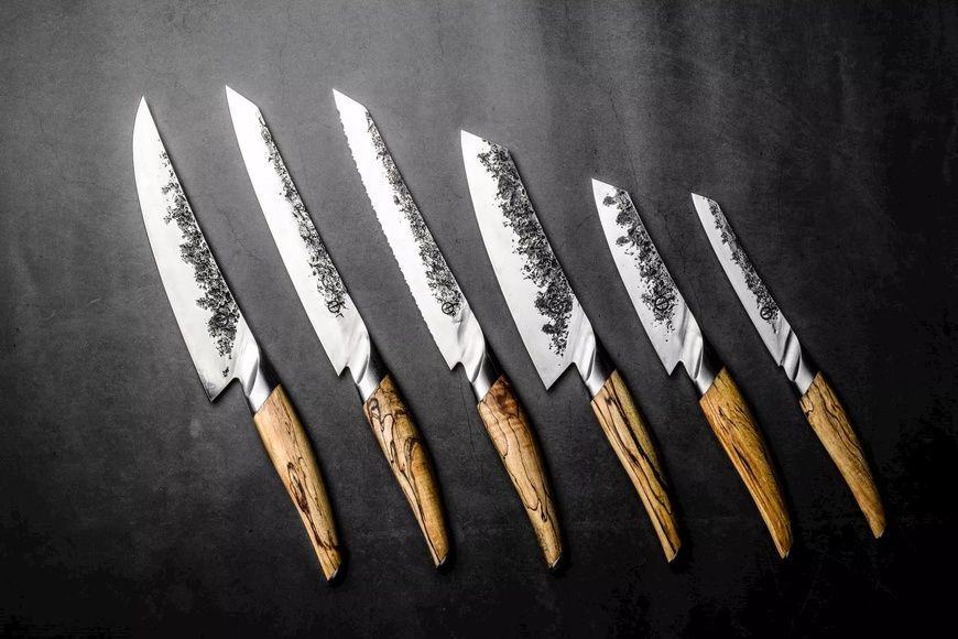 Utility knife Style de Vie Forged Katai KatUni, VG-10, 125 mm, Netherlands