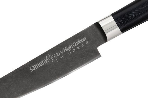 Универсальный нож Samura Mo-V Stonewash SM-0021B, AUS-8, 125 мм, Китай